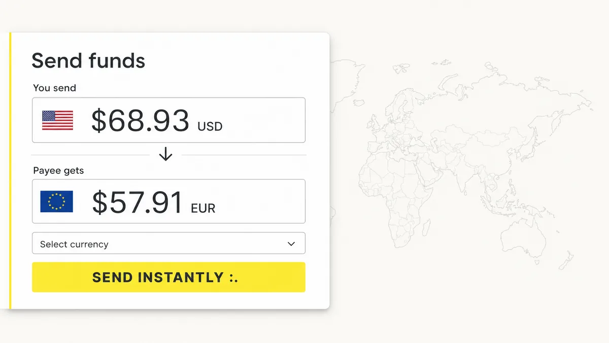 Dots payout platform showing global payment rails including Venmo, ACH, Cash App, Interac, USDC, and more